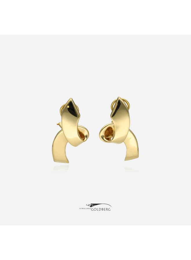 18k gouden vintage Paloma Picasso oorclips van Tiffany & Co.