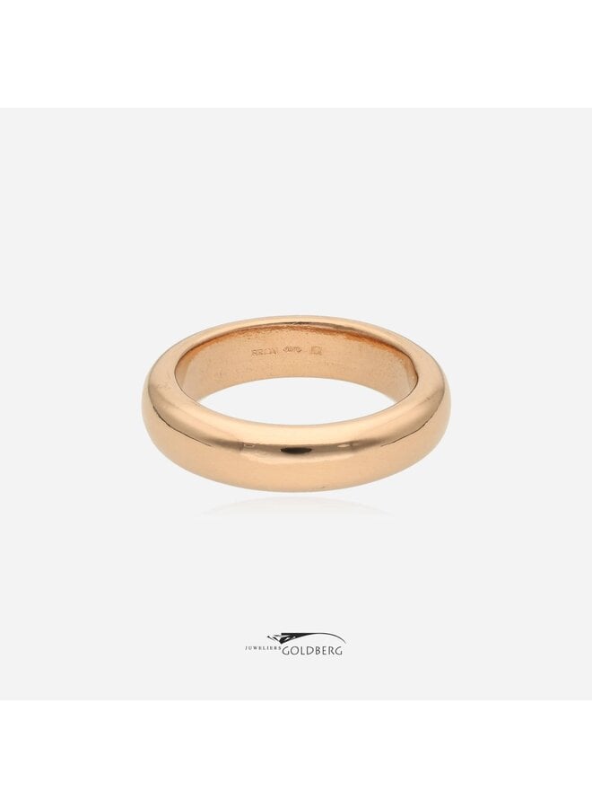 18k rosegouden BRON ring