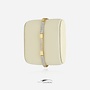 14k gold plate bracelet pave set with zirconia