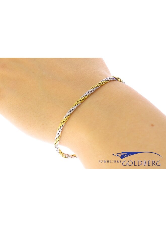 18k gold vintage bracelet