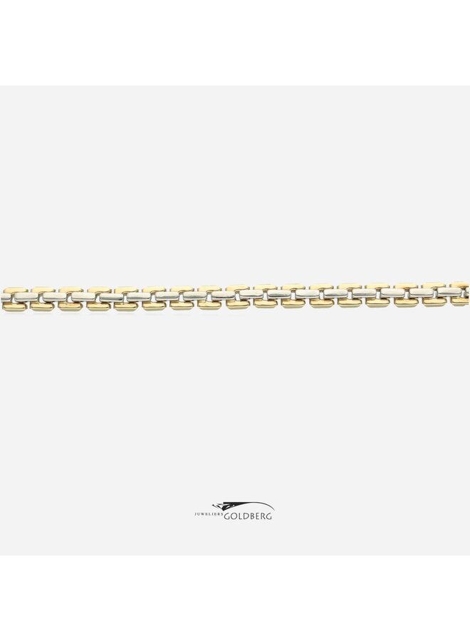 14k vintage bi-color bracelet