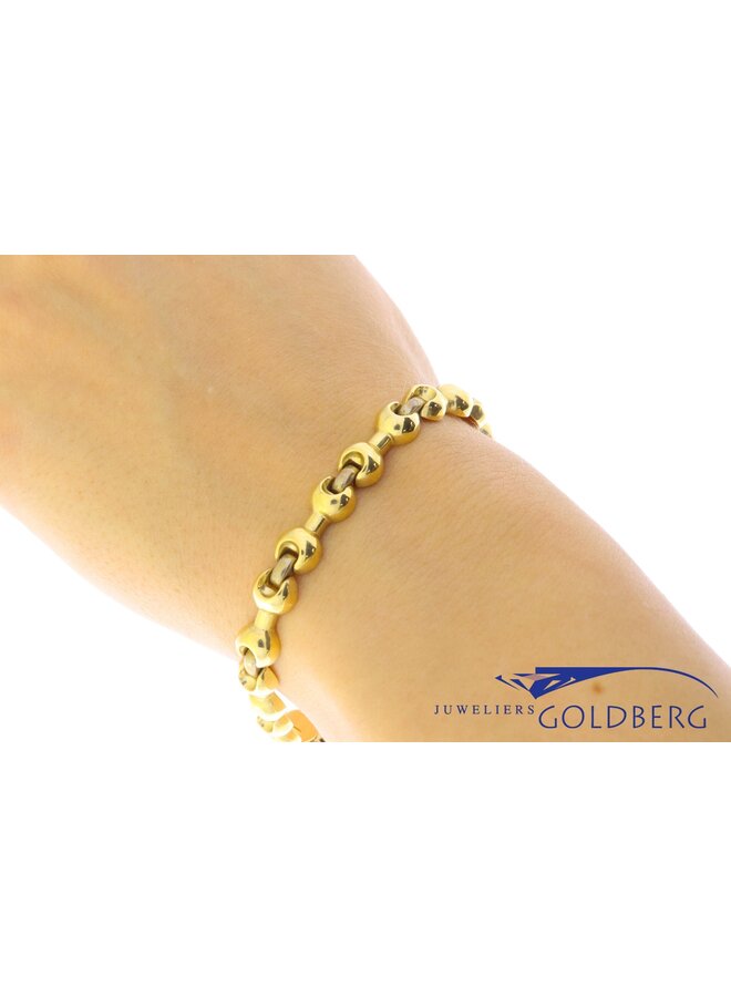 14k gouden fantasie armband