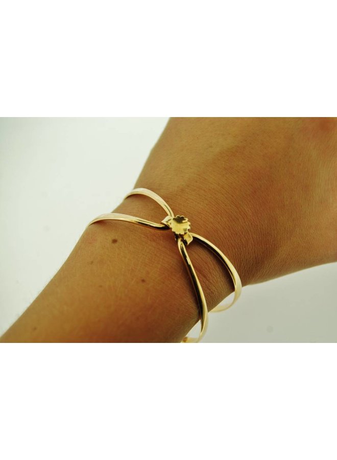 14 carat gold bangle/bracelet by Hans Hansen