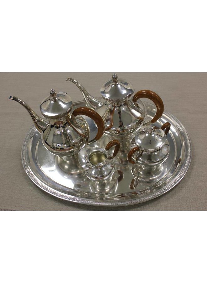 Silver tableware set Brakmyn et Fils S.A. Brussels 1954-1964