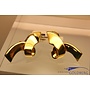 18k gold vintage Paloma Picasso clip-on earrings by Tiffany & Co.