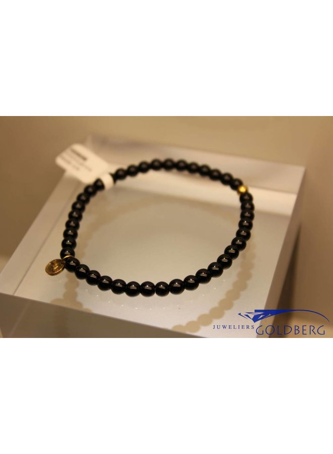 MAS bracelet blackstone gold model 1 M