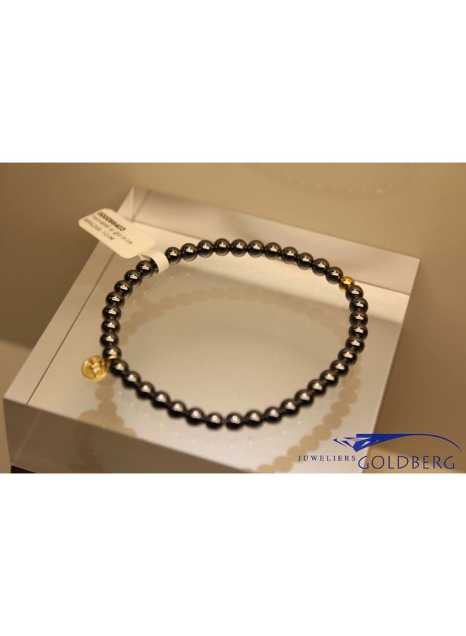 MAS bracelet hematite gold model 1 M