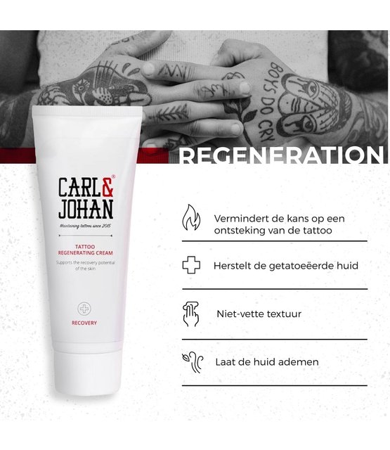 Wiederherstellende Tattoo-Creme - 75 ML