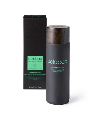 Oolaboo Oil Control Wash 1 Step Skin Regulating Nutrition Wash 200ml