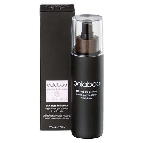 Oolaboo Skin Superb Organic Spray-on Bronzer Face & Body 200ml