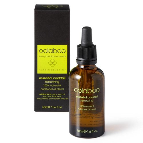 Oolaboo Essential Cocktail 100% Natural & Nutritional Oil Blend 50ml Renewing