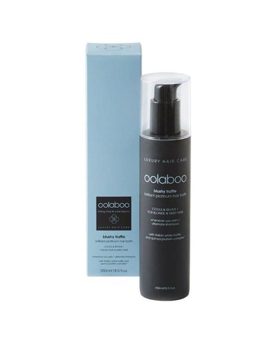 Oolaboo Blushy Truffle Brilliant Platinum Hair Bath 250ml