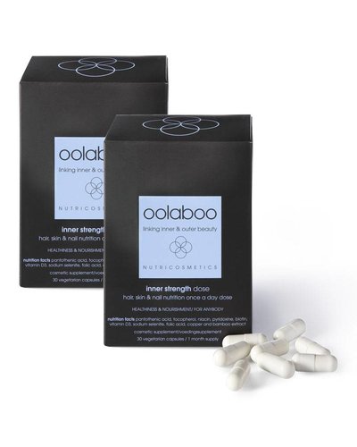 Oolaboo Inner Strength Hair, Skin & Nail Nutrition Once A Day Dose Duo 60pcs