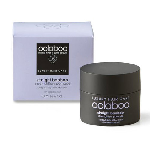 Oolaboo Straight Baobab Sleek Glittery Pomade  50ml