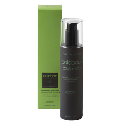 Oolaboo Therapeutic Green Tea Energizing Vitality Hair Bath 250ml
