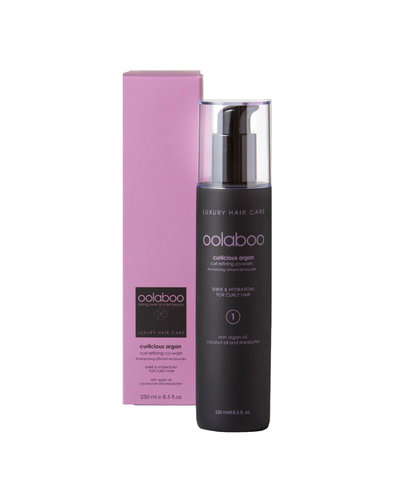 Oolaboo Curlicious Argan Curl Refining Co-Wash 250ml