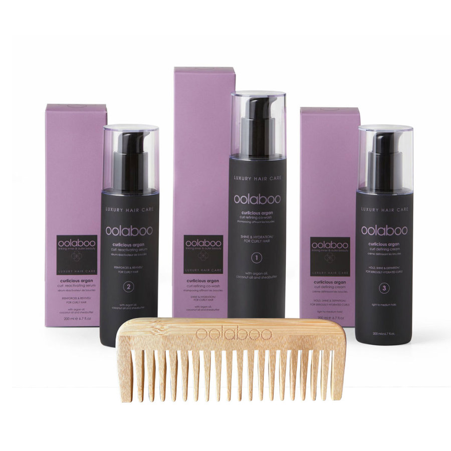 Curlicious Argan Curl Refining Set