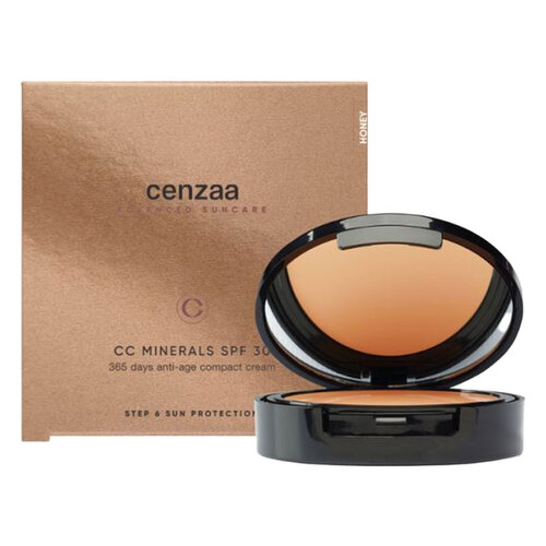 Cenzaa Sunshine CC Minerals SPF30 3-in-1  Honey