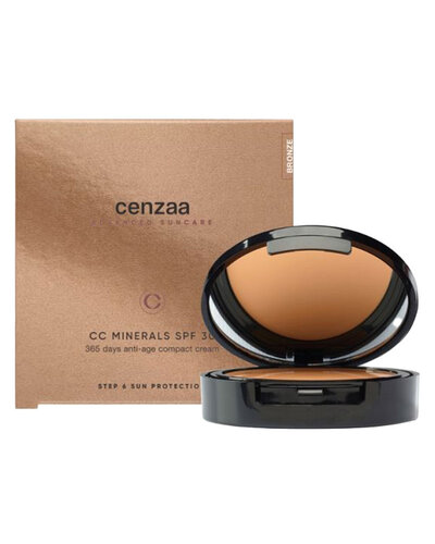 Cenzaa Sunshine CC Minerals SPF30 3-in-1  Bronze