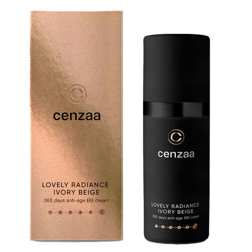 Cenzaa BB Cream Lovely Radiance  30 ml Ivory-Beige