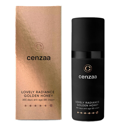 Cenzaa BB Cream Lovely Radiance  30 ml Golden-Honey