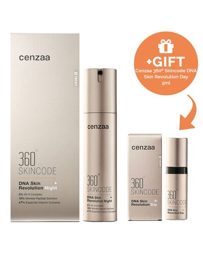 Cenzaa 360º Skincode DNA Skin Revolution Night 50ml +GIFT