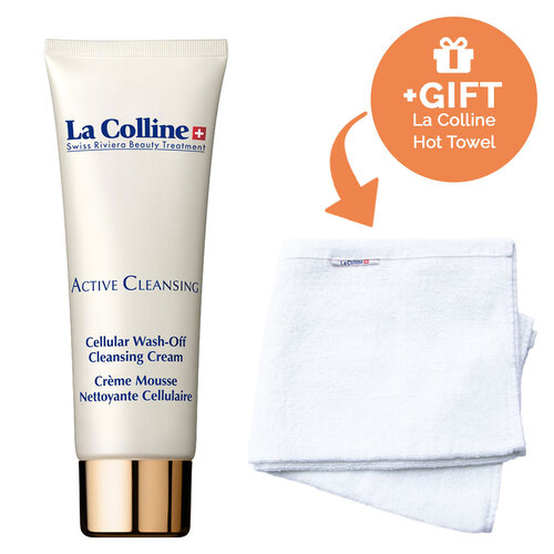 La Colline Active Cleansing Cellular Wash-Off Cleansing Cream 125ml +GIFT