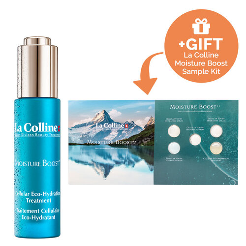 La Colline Moisture Boost Cellular Eco-Hydration Treatment 30ml +GIFT