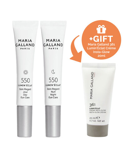 Maria Galland 550 Lumin'Éclat Eye Care Duo 2 x 10ml +GIFT