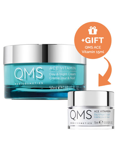 QMS ACE Vitamin Day & Night Cream 50ml +GIFT