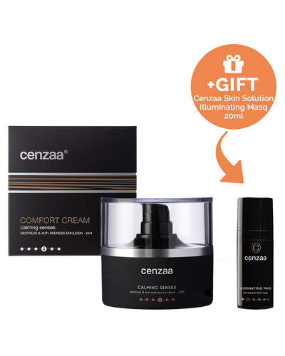 Cenzaa Comfort Cream Calming Senses 50ml +GIFT