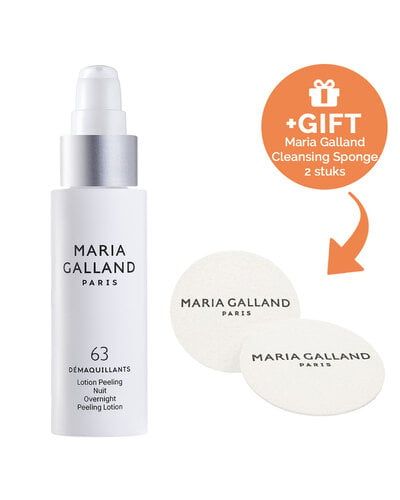 Maria Galland 63 Démaquillants Lotion Peeling Nuit 75ml +GIFT