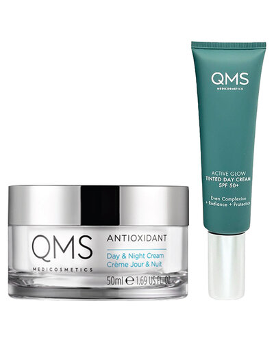 QMS Antioxidant Glow Day & Night Set