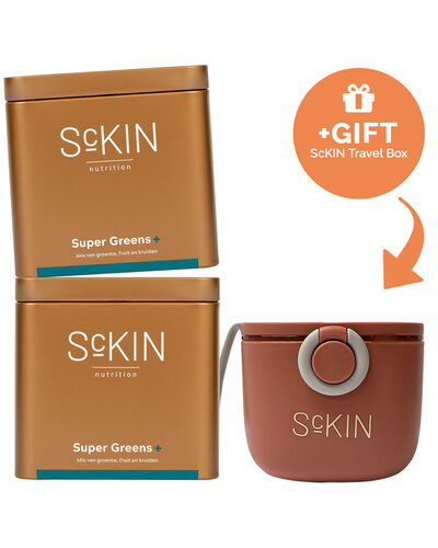 ScKIN Nutrition Super Greens+ 600gr+GIFT