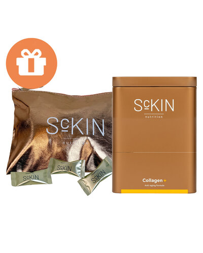 ScKIN Nutrition Collagen+ Anti-Aging Formule 535gr +GIFT