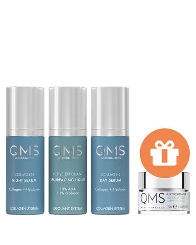 QMS 3-Step Core Routine Set Strong 3x30ml +GIFT