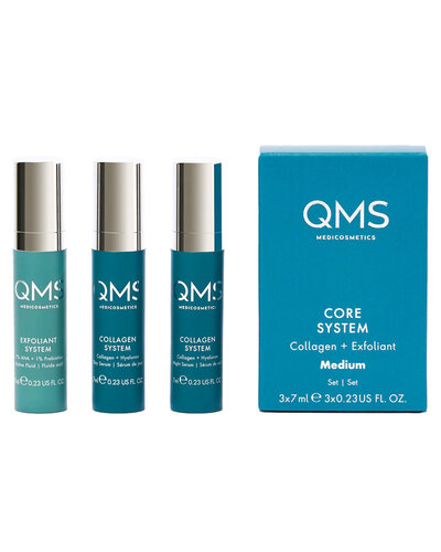 QMS Collagen + Exfoliant Medium Set 3x7ml