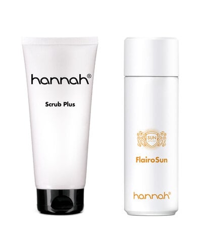 Hannah Body Scrub & Sun Protection Duo