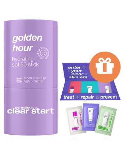 Dermalogica Clear Start Golden Hour Hydrating SPF30 Stick 19gr +GIFT
