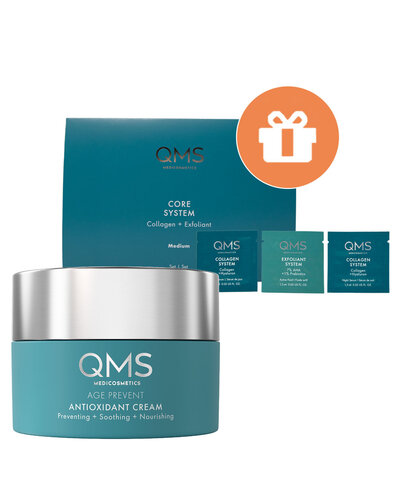 QMS Age Prevent Antioxidant Cream 50ml +GIFT