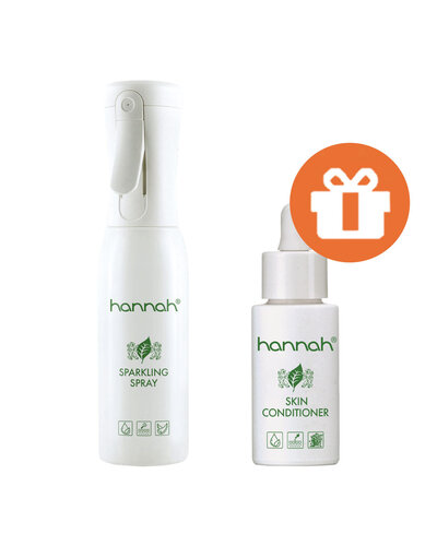 Hannah Sparkling Spray Flairosol 175ml + FREE Skin Conditioner 30ml