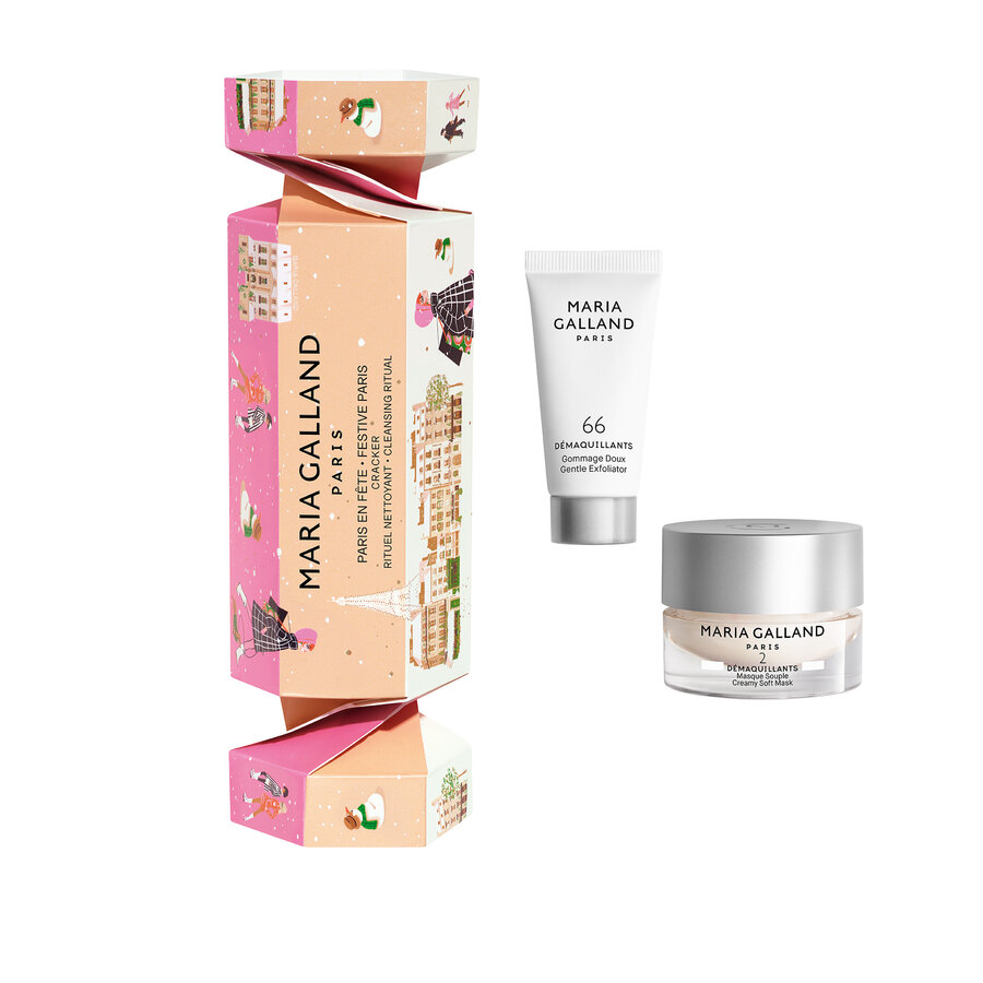 2 Creamy Soft Mask 30ml & 66 Gentle Exfoliator 15ml Cleansing Set