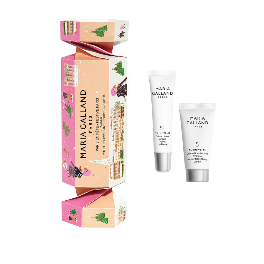 Cracker Nutri'Vital 5 Crème Nourrissante Velours 15ml & 5L Crème Lèvres Velours 10ml