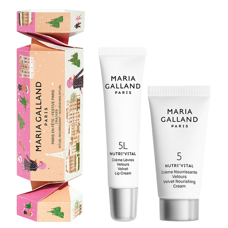 Cracker Nutri'Vital 5 Crème Nourrissante Velours 15ml & 5L Crème Lèvres Velours 10ml