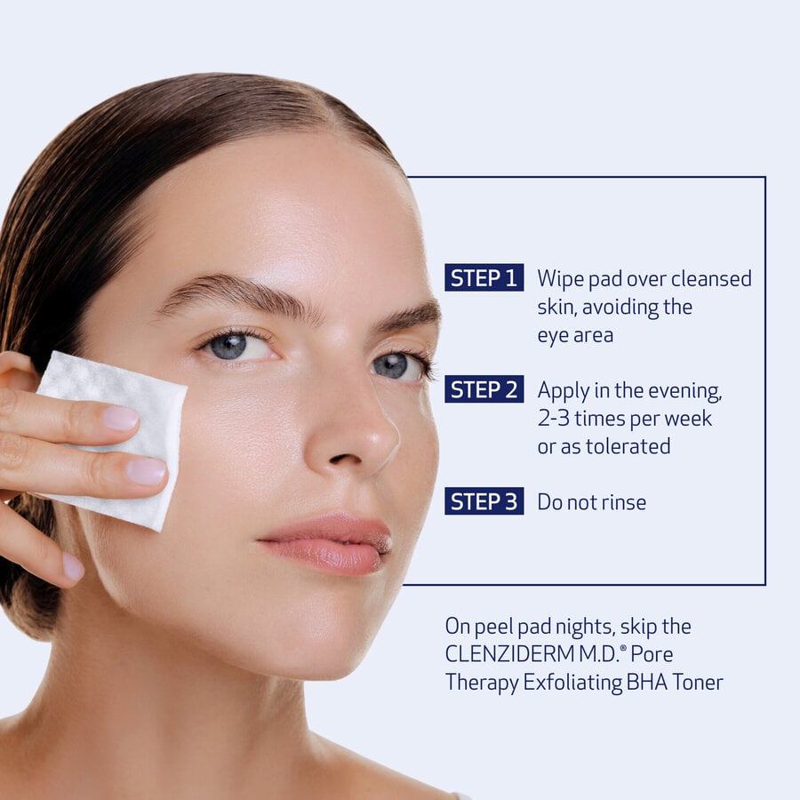 CLENZIderm M.D. Resurfacing Multi-Acid Peel Pads