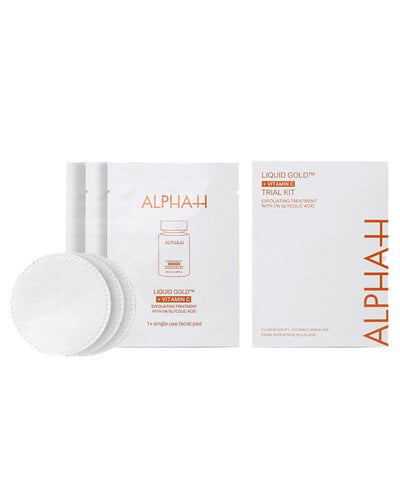 Alpha-H Liquid Gold + Vitamin C Exfoliating Treatment Trial Kit