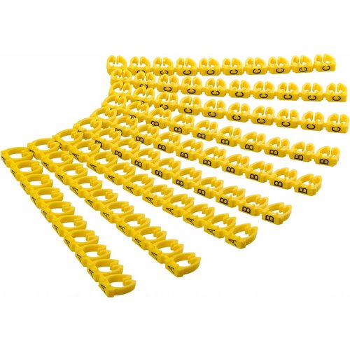 Cable Marking A-C For Diameter of 4 to 6mm 90pcs