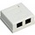 Cat6 Wall Outlet 2x RJ45 UTP