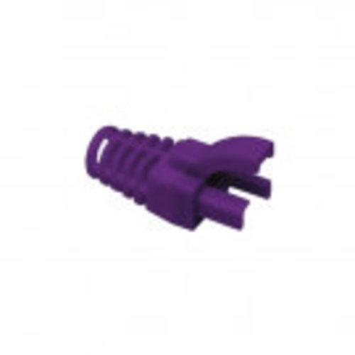 Grommet / Strain relief for RJ45, 6.3mm Purple