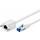 CAT6a extension cable S/FTP 1.5M white